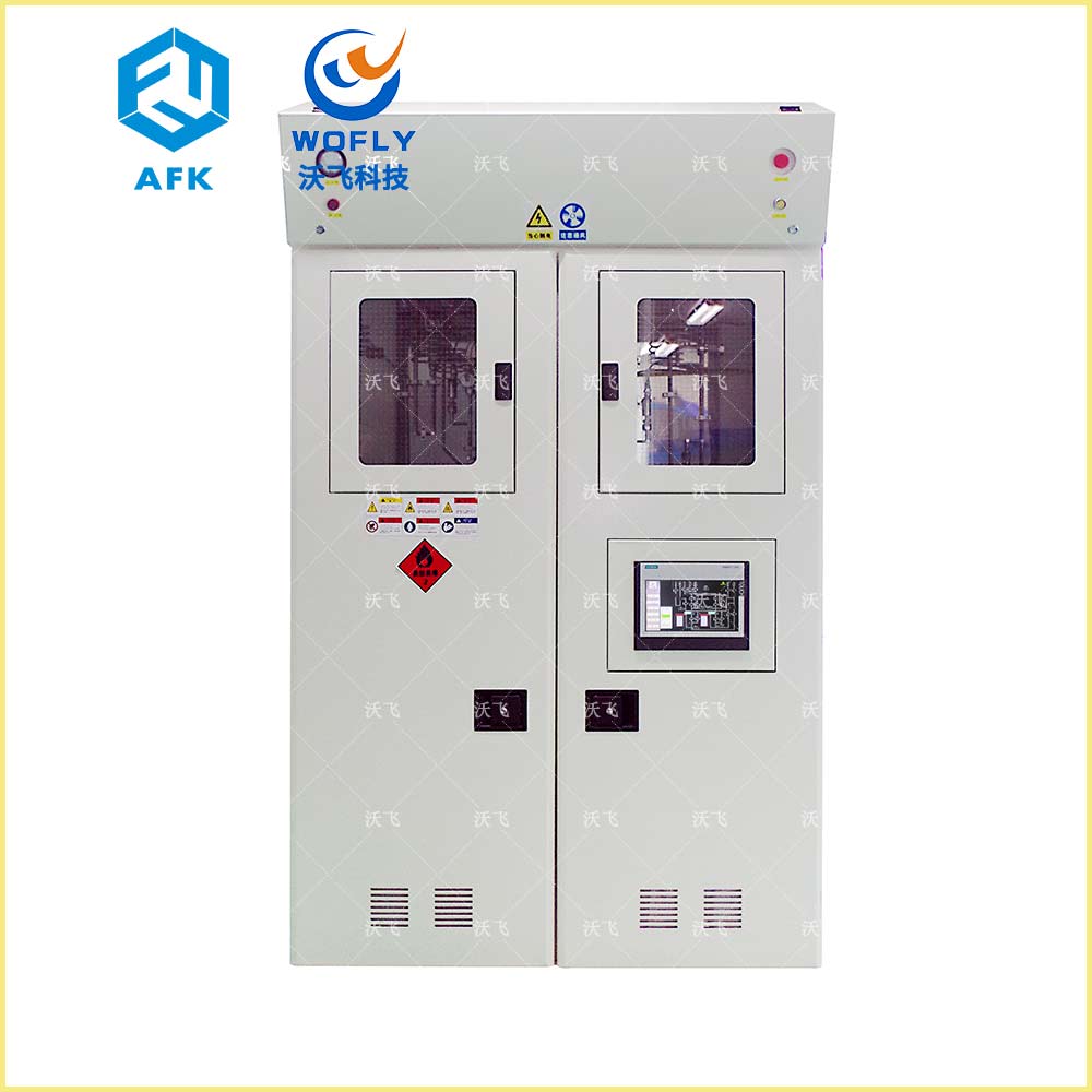 4瓶全自动特气柜（氢氮混合气特气柜）